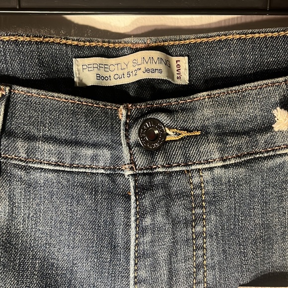 Levi’s Boot Cut 512 Jeans Perfectly Slimming Irregular Women’s 14M NWT - Picture 5 of 11
